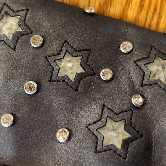 Roper Starlights Navy Studded Cowboy Boots Size 7 - Picture 9 of 13